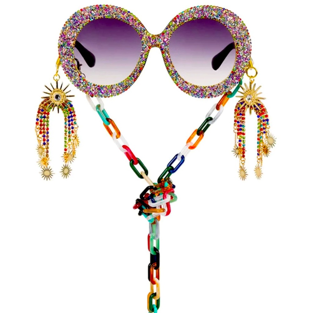 Meghan Fabulous Rainbow City Funglasses